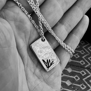 Chris Cornell Sterling Silver Necklace
