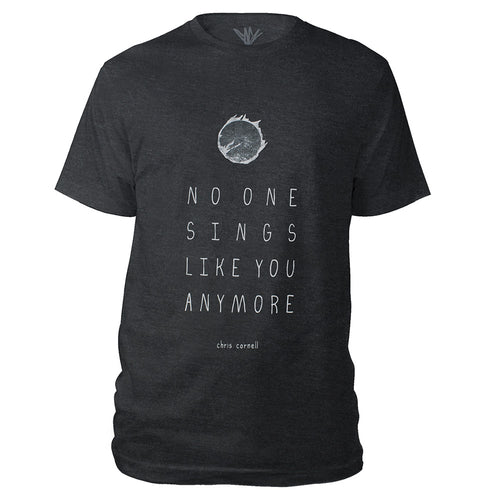 No One Sings Like You T-shirt-Chris Cornell