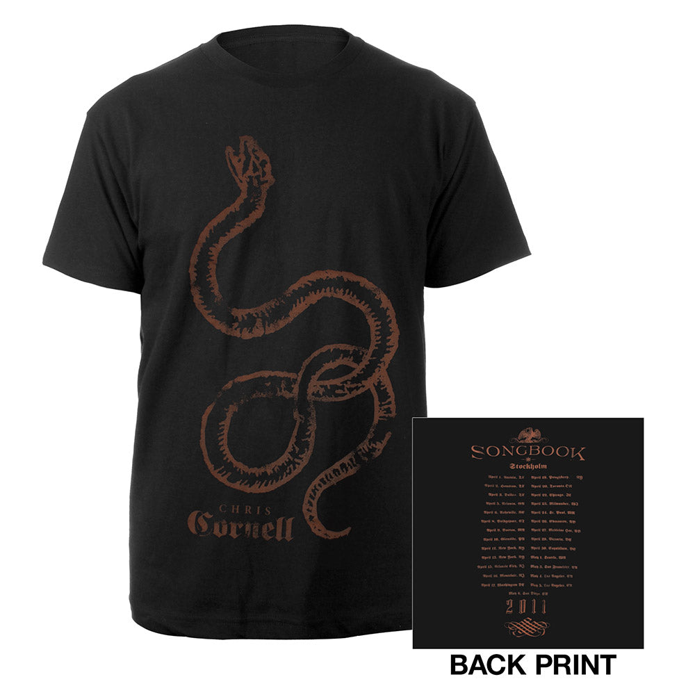 chris cornell gear Songbook Tour Tee S